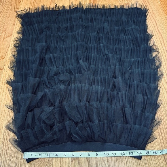 And Now This Black Tulle Ruffle tiered pull on midi skirt - Picture 12 of 16